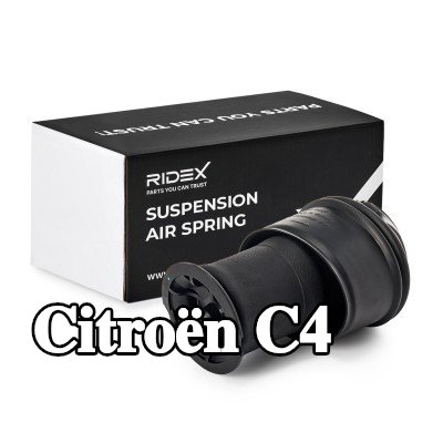 RIDEX نابض هوائي, نظام التعليق المحور الخلفي الأيسر, المحور الخلفي الأيمن — Citroën C4