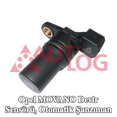 AUTLOG Devir sensörü, otomatik şanzıman — Opel Movano