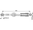 BOSCH Fren hortumu 400mm — Chevrolet Volt (1)