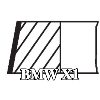 MAHLE مجموعة حلقات المكبس — 2009 BMW X1