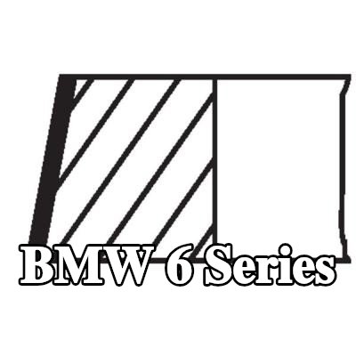MAHLE مجموعة حلقات المكبس — 2012 BMW 6 Series