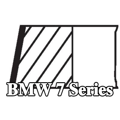 MAHLE مجموعة حلقات المكبس — 2011 BMW 7 Series