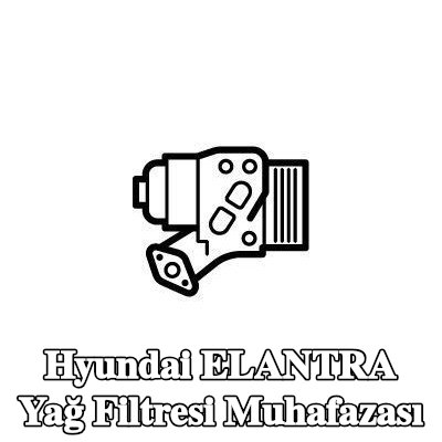 NRF Yağ filtresi muhafazası — Hyundai Elantra