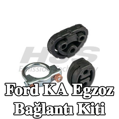 HJS Kelepçeli egzoz bağlantı kiti — 2012 Ford Ka