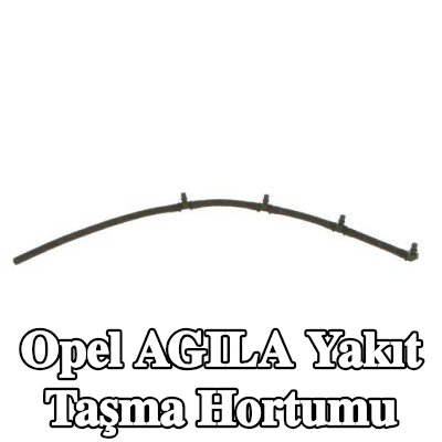 BOSCH Yakıt taşma hortumu — 2003 Opel Agila