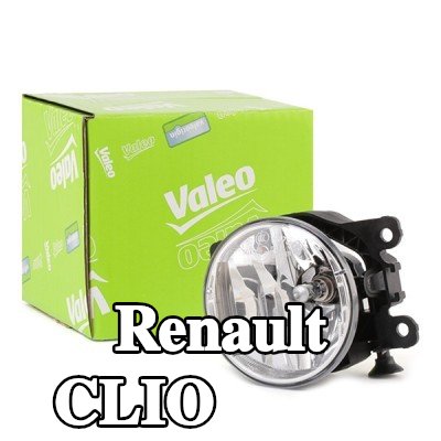 VALEO مصباح ضباب قطعة أصلية, يسار, يمين, H16, مع لمبة — 2012 Renault Clio
