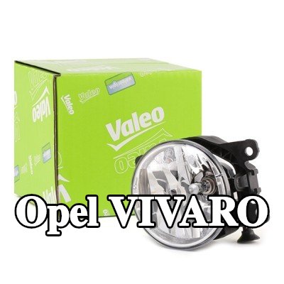 VALEO مصباح ضباب قطعة أصلية, يسار, يمين, H16, مع لمبة — 2016 Opel Vivaro