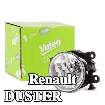 VALEO مصباح ضباب قطعة أصلية, يسار, يمين, H16, مع لمبة — Renault Duster