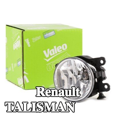 VALEO مصباح ضباب قطعة أصلية, يسار, يمين, H16, مع لمبة — Renault Talisman
