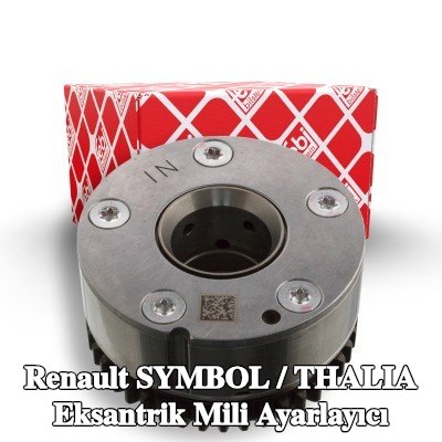 FEBI BILSTEIN Emme tarafı eksantrik mili ayar tertibatı — Renault Symbol / Thalia
