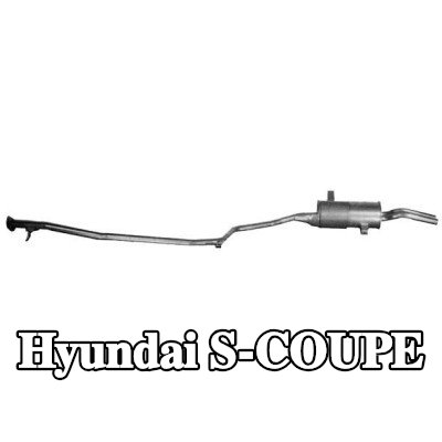 VEGAZ كاتم الصوت الخلفي 2390, 2400mm — Hyundai S-coupe
