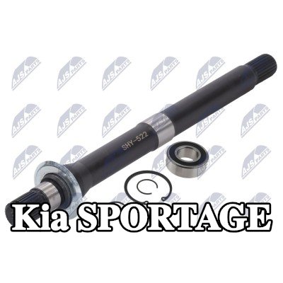 NTY عمود الدفع للمحور الأمامي الأيمن, 431mm — Kia Sportage