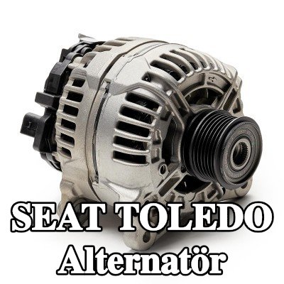 BOSCH Alternatör 140A — 2012 SEAT Toledo