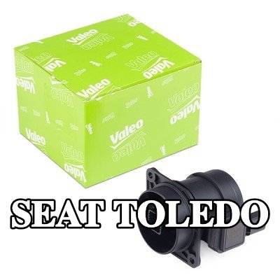 VALEO مستشعر تدفق الهواء الكلي 12V, مع مستشعر درجة حرارة الهواء المدمج — 2012 SEAT Toledo