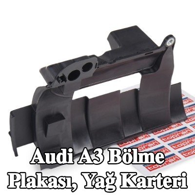 TOPRAN Bölme plakası, yağ karteri — 2003 Audi A3
