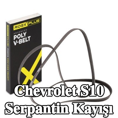 RIDEX PLUS Serpantin kayışı 2215mm, Number of ribs: 6 — Chevrolet S10