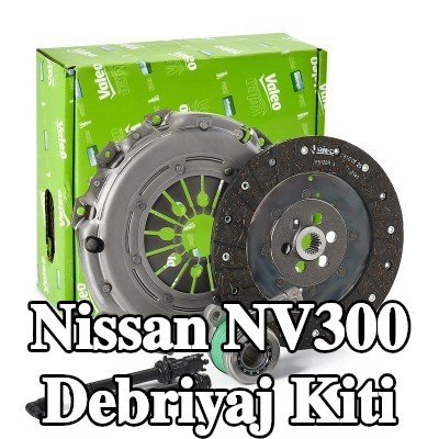 VALEO Debriyaj kiti KIT3P (CSC), sensörsüz, merkezi yardımcı silindirli — Nissan Nv300