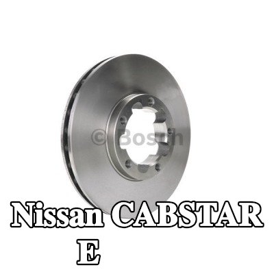 BOSCH القطر الخارجي لقرص المكابح: 276mm, مُهوى, مشحم — Nissan Cabstar E