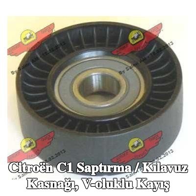 AUTOKIT Saptırma / kılavuz kasnağı, V-ribbed belt Ø: 70mm — Citroën C1