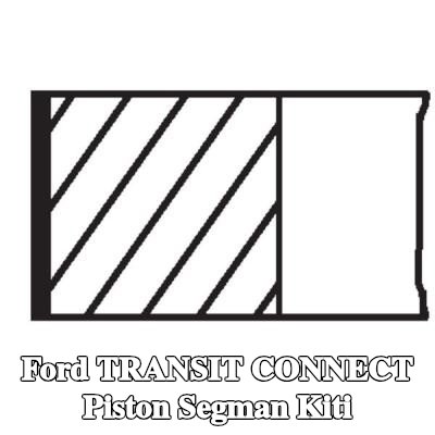 MAHLE Piston Segman Kiti — 2014 Ford Transit Connect