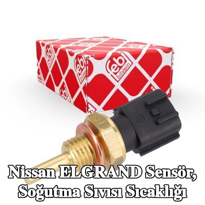 FEBI BILSTEIN Sensör, conta halkalı soğutma suyu sıcaklığı — Nissan Elgrand