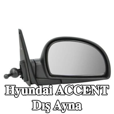 BLIC Sağ yan ayna, Mekanik — 1999 Hyundai Accent