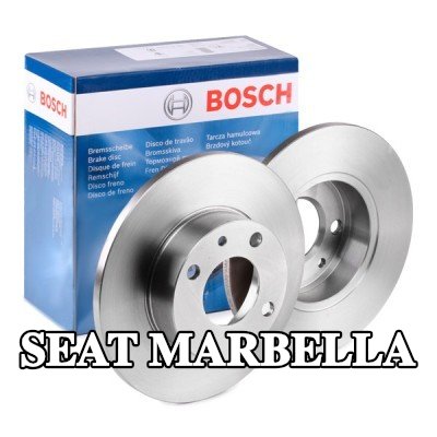 BOSCH القطر الخارجي لقرص المكابح: 227, 5mm, صلب, مشحم — SEAT Marbella