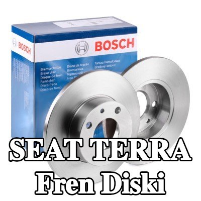BOSCH Fren diski Dış Çap: 227, 5mm, düz, Yağlanmış — SEAT Terra