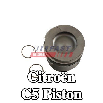 FAST Piston pimli piston, piston segmanları ile — Citroën C5