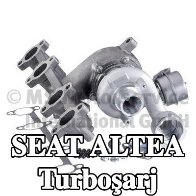PIERBURG Contalı/sızdırmazlık elemanlı turboşarj — 2008 SEAT Altea