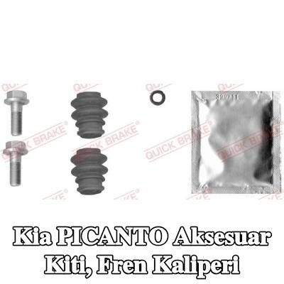 QUICK BRAKE Aksesuar Kiti, fren kaliperi — Kia Picanto