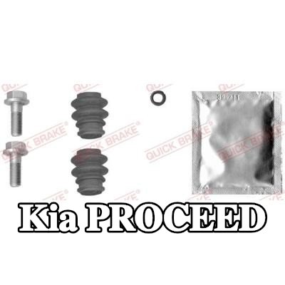 QUICK BRAKE مجموعة ملحقات، مقياس الفرامل — 2012 Kia Proceed