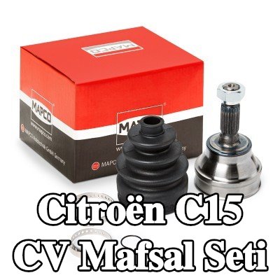 MAPCO CV mafsalı kiti Ön Aks, Tekerlek Tarafı — 1995 Citroën C15