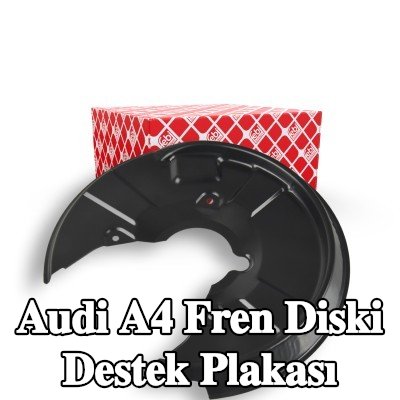 FEBI BILSTEIN Fren diski destek plakası Arka Aks Sol — 2002 Audi A4