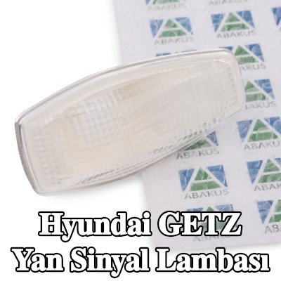 ABAKUS Yan sinyal lambası her iki taraf, ampul içermez, ampul yuvası olmadan — Hyundai Getz