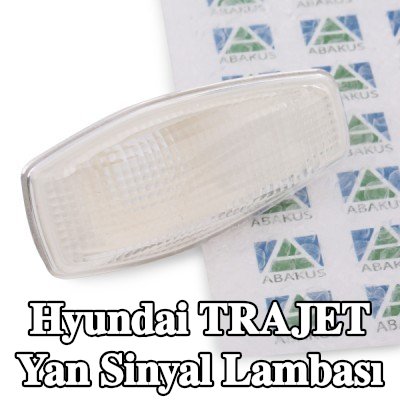 ABAKUS Yan sinyal lambası her iki taraf, ampul içermez, ampul yuvası olmadan — Hyundai Trajet