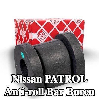 FEBI BILSTEIN Anti roll bar burcu Arka Aks, 17mm, Kauçuk — 1995 Nissan Patrol