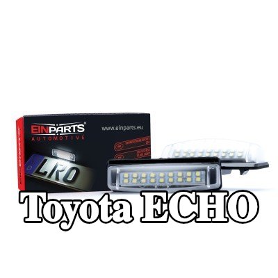 EINPARTS مصباح لوحة الترخيص — Toyota Echo