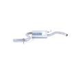 WALKER Orta susturucu 1110mm, montaj parçaları olmadan — Volkswagen Touran (2)