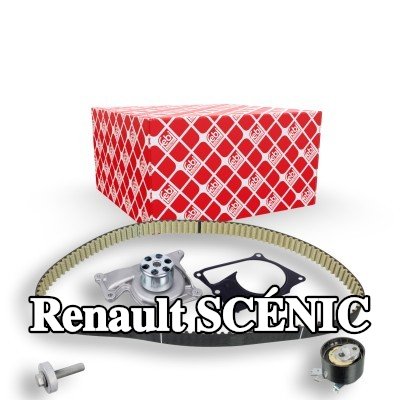 FEBI BILSTEIN مجموعة مضخة المياه وحزام التوقيت عدد الأسنان: 119, Width: 27mm, مع مضخة مياه — Renault Scénic