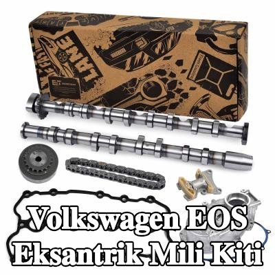 ET ENGINETEAM Egzoz tarafı eksantrik mili kiti, Emme Tarafı, conta/sızdırmazlık elemanları ile, kapak ile — Volkswagen Eos