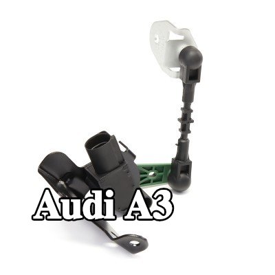 RIDEX مستشعر مستوى المصباح الأمامي مع حامل, مع قضيب توصيل — Audi A3