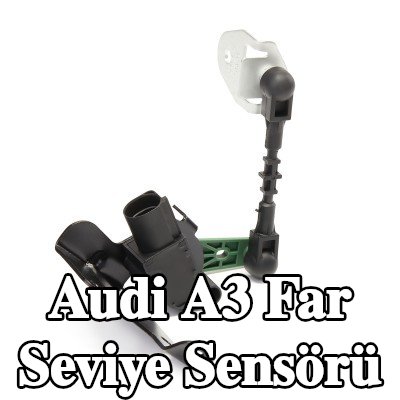 RIDEX Tutuculu far seviye sensörü, bağlantı çubuğu ile — Audi A3