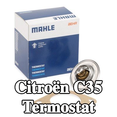 MAHLE Termostat 87°C, 54mm, contalı/sızdırmaz — Citroën C35