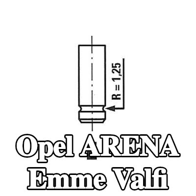 FRECCIA Emme valfi — Opel Arena
