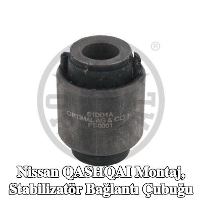 OPTIMAL Montaj, stabilizatör bağlantı çubuğu Arka Aks, her iki taraf — Nissan Qashqai