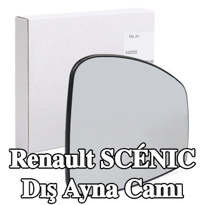 BLIC Dış aynası camı Sağ — 2012 Renault Scénic
