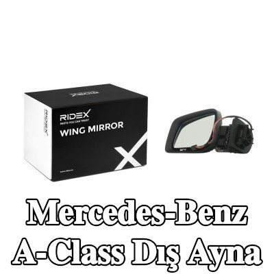 RIDEX Sol yan ayna, Elektrikli, kapak olmadan — 2012 Mercedes-Benz A-Class