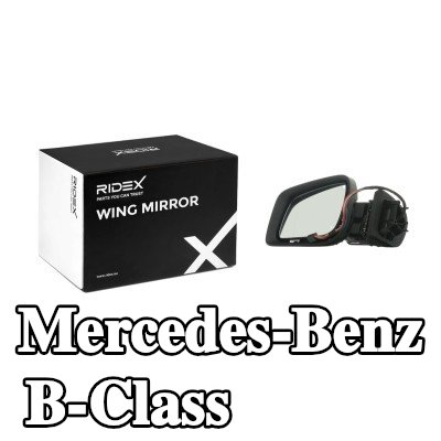 RIDEX مرآة جانبية يسرى, كهربائي, بدون غطاء — 2011 Mercedes-Benz B-Class