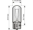 SPAHN GLÜHLAMPEN Sinyal lambası ampulü W5W, 12V — Nissan Cabstar (2)